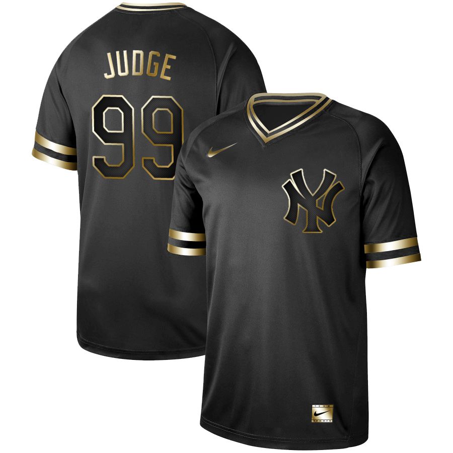 Men New York Yankees #99 Judge Nike Black Gold MLB Jerseys->pittsburgh pirates->MLB Jersey